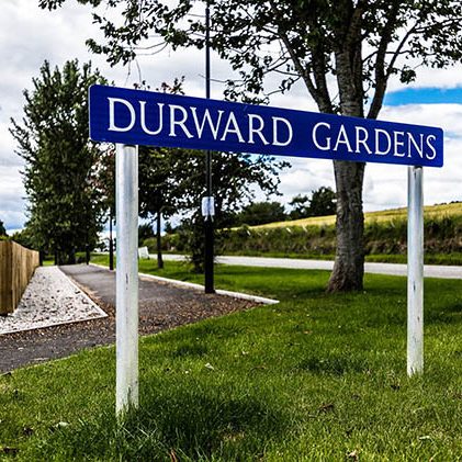 Durward Gardens Sign