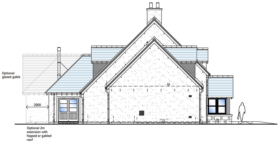 House Type A Side Elevation