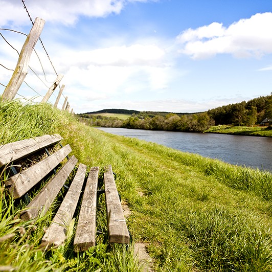 River at Durward Gardens Site