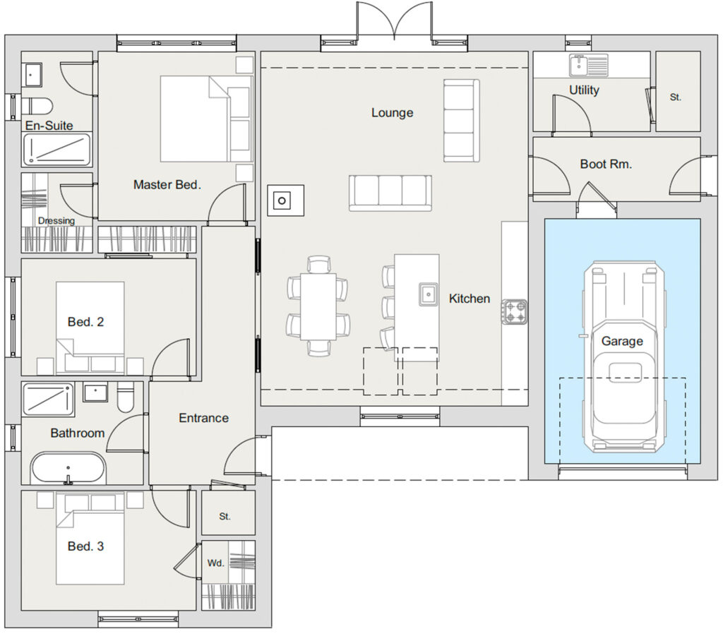 Beech Ground Floor Plan