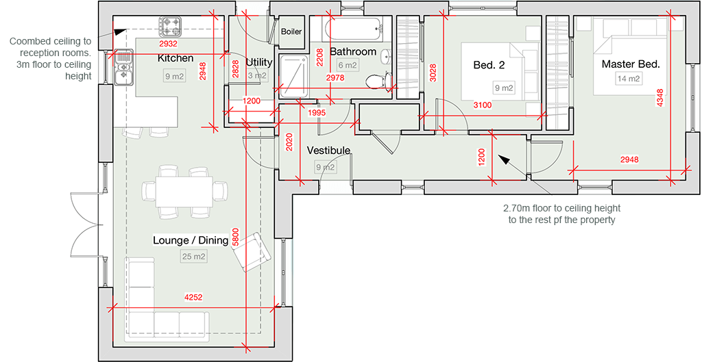 Snowdrop Gardens - House Type Elm - Floor Plan