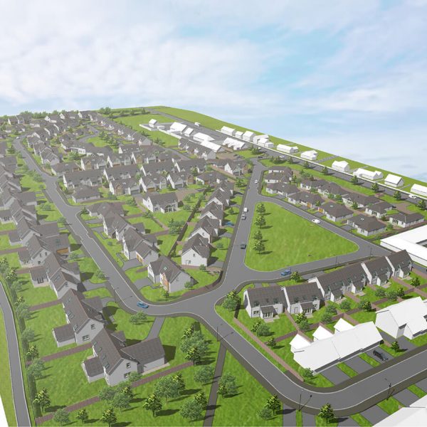 Snowdrop Gardens SE Aerial