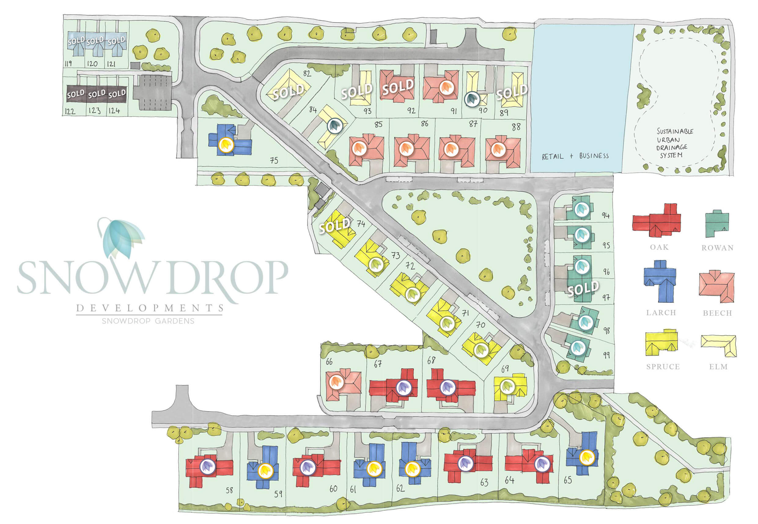 Snowdrop Gardens - Site Plan