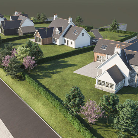 East Side Chapelton – Aerial 3D View East Side Chapelton - Aerial 3D View