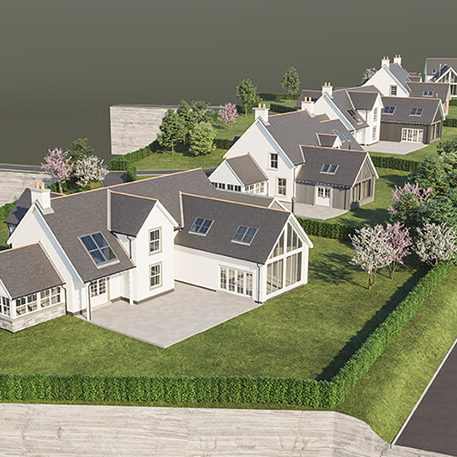 East Side Chapelton – Aerial 3D View East Side Chapelton - Aerial 3D View