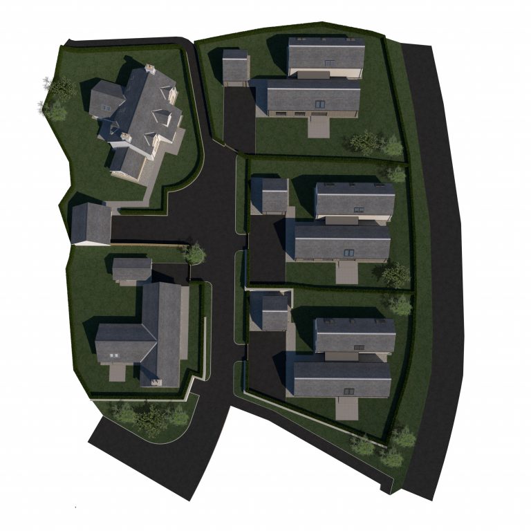 Brooke Lane North - Bird's-eye View