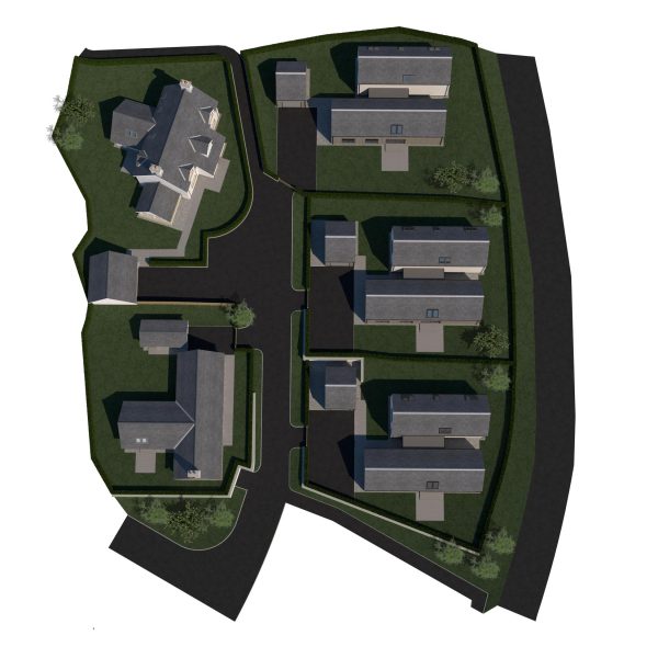 Brooke Lane North – Bird’s-eye View Brooke Lane North - Bird's-eye View